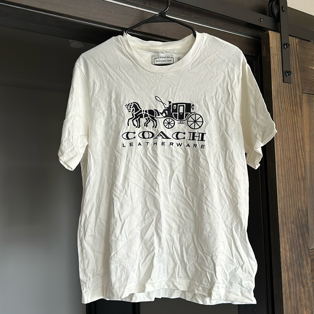 XL COACH Leatherware shirt